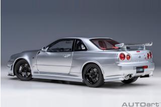 NISSAN SKYLINE GT-R (R34) Z-TUNE (Z-TUNE SILVER) AUTOart 1:18 Composite