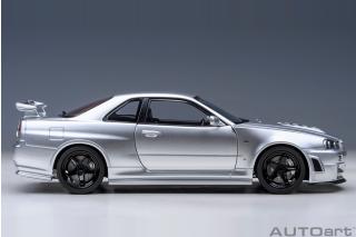 NISSAN SKYLINE GT-R (R34) Z-TUNE (Z-TUNE SILVER) AUTOart 1:18 Composite