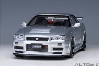 NISSAN SKYLINE GT-R (R34) Z-TUNE (Z-TUNE SILVER) AUTOart 1:18 Composite