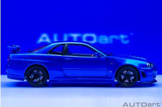 NISSAN SKYLINE GT-R (R34) Z-TUNE (BAYSIDE BLUE) AUTOart 1:18 Composite