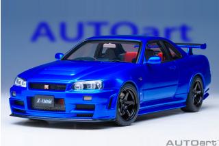 NISSAN SKYLINE GT-R (R34) Z-TUNE (BAYSIDE BLUE) AUTOart 1:18 Composite