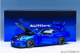 NISSAN SKYLINE GT-R (R34) Z-TUNE (BAYSIDE BLUE) AUTOart 1:18 Composite