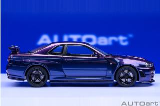 NISSAN SKYLINE GT-R (R34) Z-TUNE (MIDNIGHT PURPLE) AUTOart 1:18 Composite