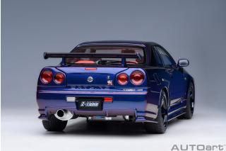 NISSAN SKYLINE GT-R (R34) Z-TUNE (MIDNIGHT PURPLE) AUTOart 1:18 Composite