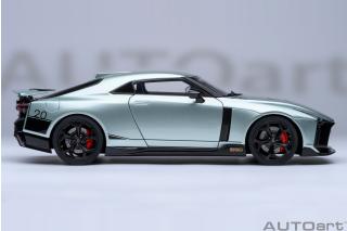 Nissan GT-R50 BY ITALDESIGN (metallic green/black) 2020 (composite model/two doors openings, total 4 opening) AUTOart 1:18 Composite