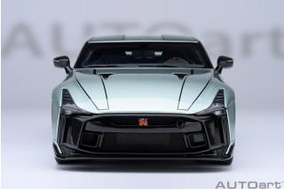 Nissan GT-R50 BY ITALDESIGN (metallic green/black) 2020 (composite model/two doors openings, total 4 opening) AUTOart 1:18 Composite