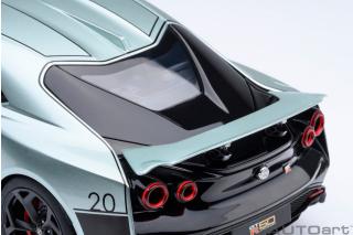 Nissan GT-R50 BY ITALDESIGN (metallic green/black) 2020 (composite model/two doors openings, total 4 opening) AUTOart 1:18 Composite