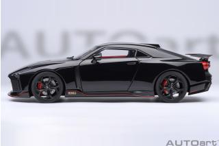 Nissan GT-R50 BY ITALDESIGN (black / matt black) 2020 (composite model/two doors openings, total 4 opening)  AUTOart 1:18 Composite