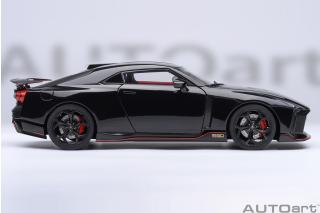 Nissan GT-R50 BY ITALDESIGN (black / matt black) 2020 (composite model/two doors openings, total 4 opening)  AUTOart 1:18 Composite