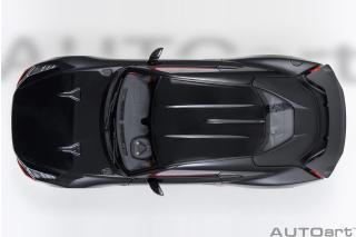 Nissan GT-R50 BY ITALDESIGN (black / matt black) 2020 (composite model/two doors openings, total 4 opening)  AUTOart 1:18 Composite
