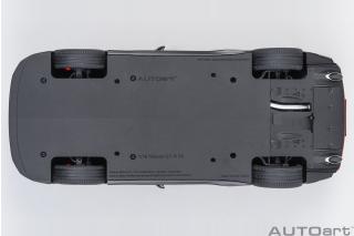 Nissan GT-R50 BY ITALDESIGN (black / matt black) 2020 (composite model/two doors openings, total 4 opening)  AUTOart 1:18 Composite