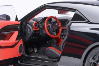 Nissan GT-R50 BY ITALDESIGN (black / matt black) 2020 (composite model/two doors openings, total 4 opening)  AUTOart 1:18 Composite