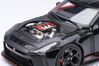 Nissan GT-R50 BY ITALDESIGN (black / matt black) 2020 (composite model/two doors openings, total 4 opening)  AUTOart 1:18 Composite
