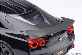 Nissan GT-R50 BY ITALDESIGN (black / matt black) 2020 (composite model/two doors openings, total 4 opening)  AUTOart 1:18 Composite