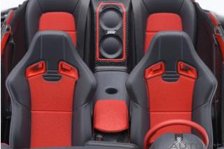 Nissan GT-R50 BY ITALDESIGN (black / matt black) 2020 (composite model/two doors openings, total 4 opening)  AUTOart 1:18 Composite