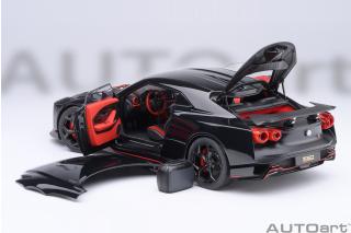 Nissan GT-R50 BY ITALDESIGN (black / matt black) 2020 (composite model/two doors openings, total 4 opening)  AUTOart 1:18 Composite