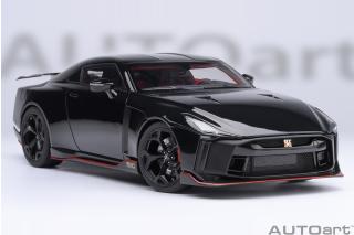 Nissan GT-R50 BY ITALDESIGN (black / matt black) 2020 (composite model/two doors openings, total 4 opening)  AUTOart 1:18 Composite