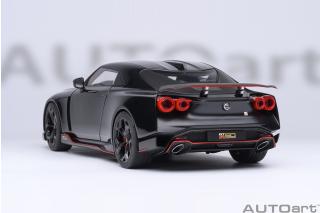 Nissan GT-R50 BY ITALDESIGN (black / matt black) 2020 (composite model/two doors openings, total 4 opening)  AUTOart 1:18 Composite