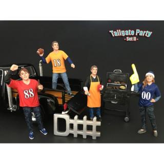 Tailgate Party Figure Set II (Auto nicht enthalten) American Diorama 1:18