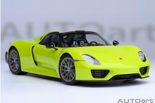 PORSCHE 918 SPYDER WEISSACH PACKAGE (ACID GREEN) AUTOart 1:18