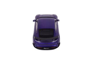 PORSCHE TAYCAN TURBO GT PURPLE SKY METALLIC 2023 GT Spirit 1:18 Resinemodell (Türen, Motorhaube... nicht zu öffnen!)