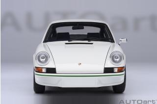 Porsche 911 Carrera 2.7 RS (Grand Prix white/green Stripes)   AUTOart 1:18