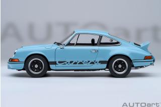 Porsche 911 Carrera 2.7 RS (Gulf blue/black Stripes)   AUTOart 1:18