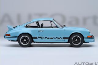 Porsche 911 Carrera 2.7 RS (Gulf blue/black Stripes)   AUTOart 1:18