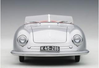 PORSCHE 356 NUMBER 1 (SILVER) AUToart 1:18