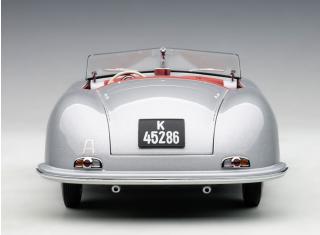 PORSCHE 356 NUMBER 1 (SILVER) AUToart 1:18