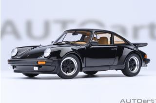 Porsche 911 (930) Turbo 3.0 black - 4 Openings AUTOart 1:18 Composite