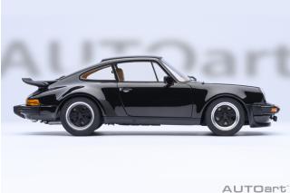 Porsche 911 (930) Turbo 3.0 black - 4 Openings AUTOart 1:18 Composite