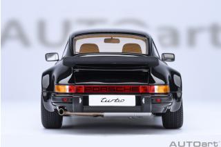 Porsche 911 (930) Turbo 3.0 black - 4 Openings AUTOart 1:18 Composite
