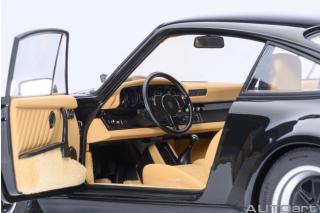 Porsche 911 (930) Turbo 3.0 black - 4 Openings AUTOart 1:18 Composite