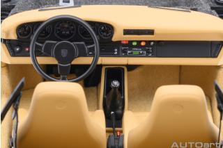Porsche 911 (930) Turbo 3.0 black - 4 Openings AUTOart 1:18 Composite
