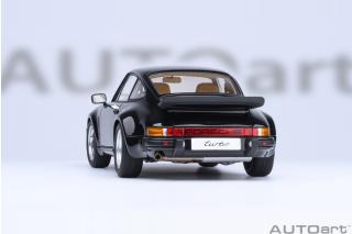 Porsche 911 (930) Turbo 3.0 black - 4 Openings AUTOart 1:18 Composite