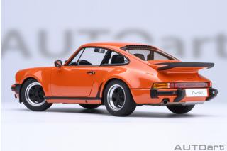 Porsche 911 (930) Turbo 3.0 continental orange - 4 Openings AUTOart 1:18 Composite