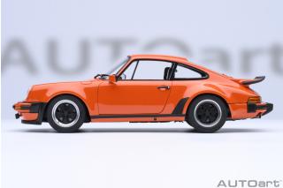 Porsche 911 (930) Turbo 3.0 continental orange - 4 Openings AUTOart 1:18 Composite