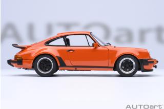 Porsche 911 (930) Turbo 3.0 continental orange - 4 Openings AUTOart 1:18 Composite