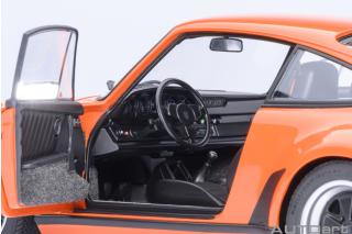 Porsche 911 (930) Turbo 3.0 continental orange - 4 Openings AUTOart 1:18 Composite