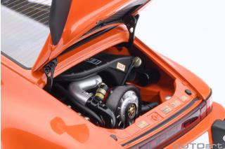 Porsche 911 (930) Turbo 3.0 continental orange - 4 Openings AUTOart 1:18 Composite