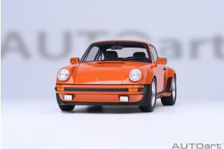 Porsche 911 (930) Turbo 3.0 continental orange - 4 Openings AUTOart 1:18 Composite