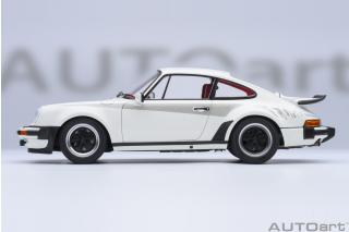Porsche 911 (930) Turbo 3.0 grand prix white - 4 Openings AUTOart 1:18 Composite