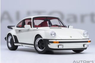 Porsche 911 (930) Turbo 3.0 grand prix white - 4 Openings AUTOart 1:18 Composite