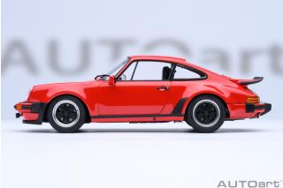 Porsche 911 (930) Turbo 3.0 guards red - 4 Openings AUTOart 1:18 Composite