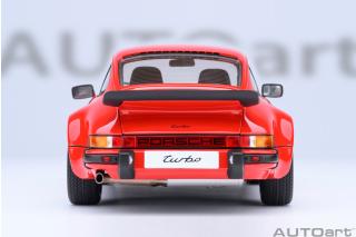 Porsche 911 (930) Turbo 3.0 guards red - 4 Openings AUTOart 1:18 Composite