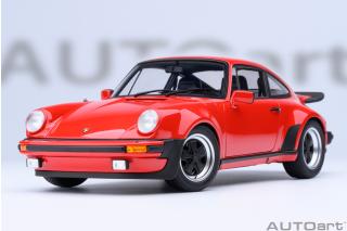 Porsche 911 (930) Turbo 3.0 guards red - 4 Openings AUTOart 1:18 Composite
