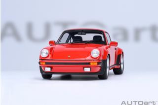 Porsche 911 (930) Turbo 3.0 guards red - 4 Openings AUTOart 1:18 Composite