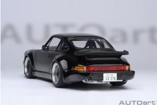 Porsche 911 (930) TURBO WANGAN MIDNIGHT “BLACKBIRD” COMIC #1 VERSION AUTOart 1:18 Composite