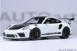 PORSCHE 911(991.2) GT3 RS WEISSACH PACKAGE 2017 (white) (COMPOSITE MODEL/FULL OPENINGS) ALLUFELGEN AUTOart 1:18
